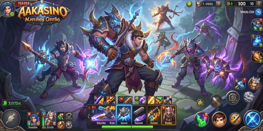 Tampilan menarik dari gameplay AAKASINO yang memukau.
