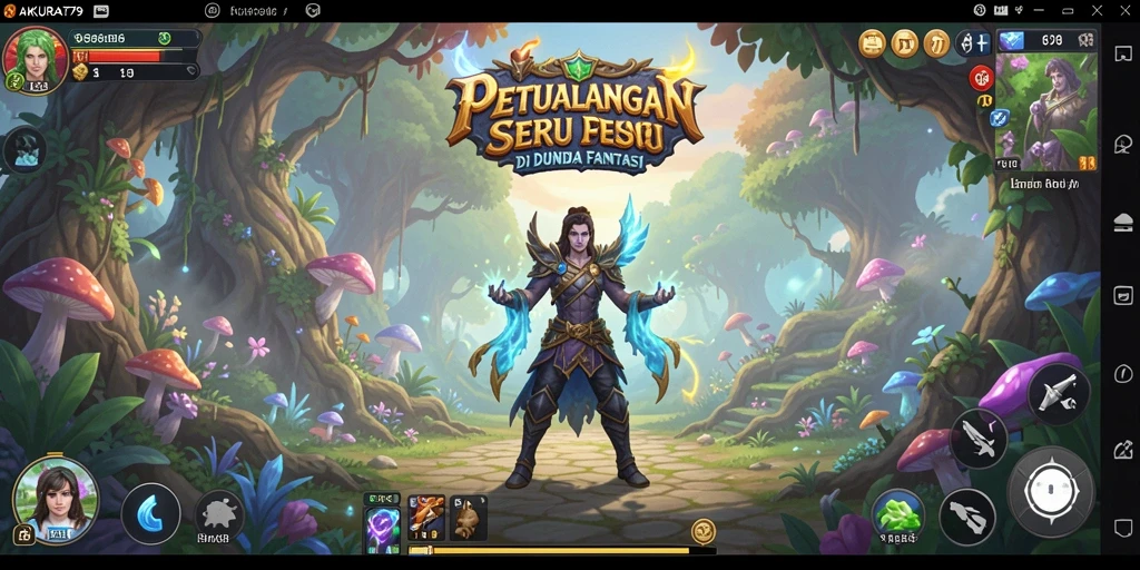 Screenshot gameplay AKURAT79 yang menunjukkan petualangan mendebarkan.