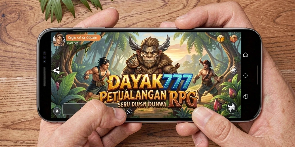 Gameplay seru DAYAK777 dengan pertempuran yang mendebarkan.