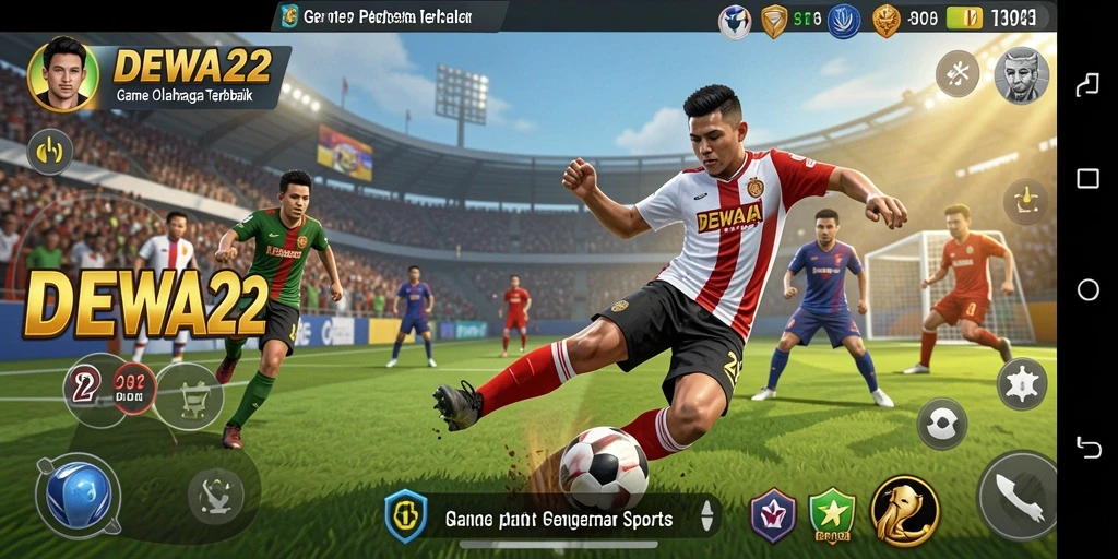 Screenshot utama DEWA22 menampilkan gameplay yang seru dan menegangkan.
