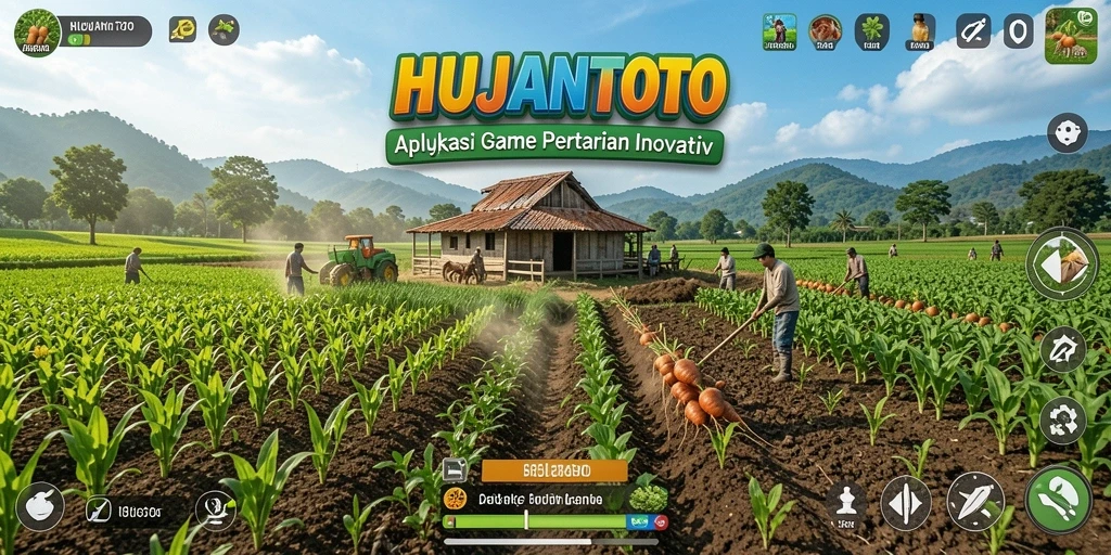 Tangkapan layar utama HUJANTOTO menampilkan salah satu ladang yang penuh warna.