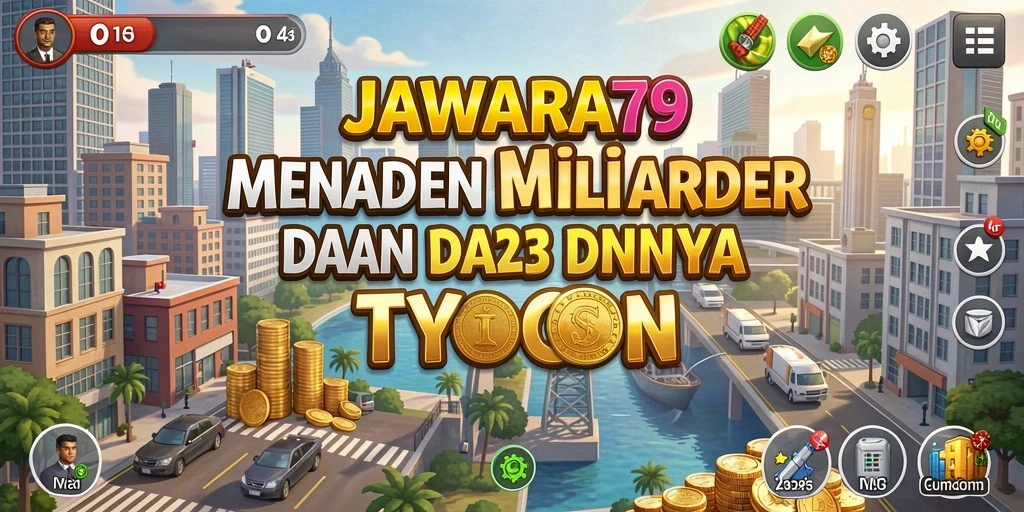 Screenshot JAWARA79 menampilkan pemain mengelola perusahaan dengan cerdas.