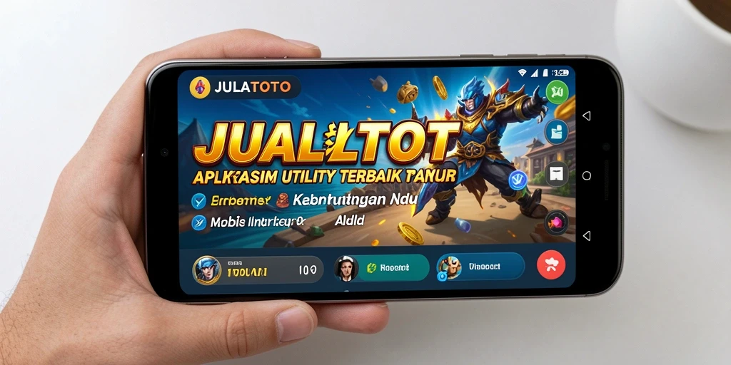 Tampilan antarmuka JUALTOTO yang sederhana dan fungsional.