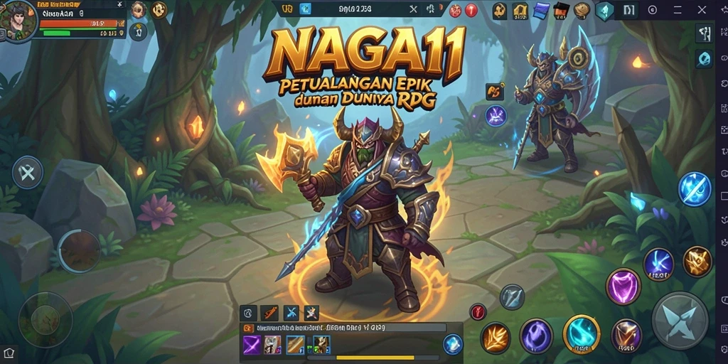 Gameplay NAGA11 yang menarik dengan grafis menawan.