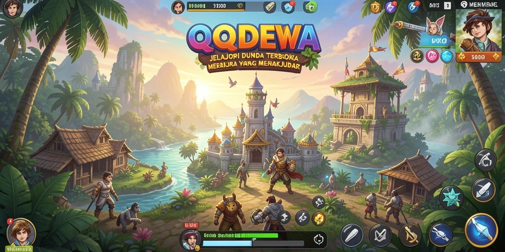 Gameplay QQDEWA yang memukau dalam dunia Open World.