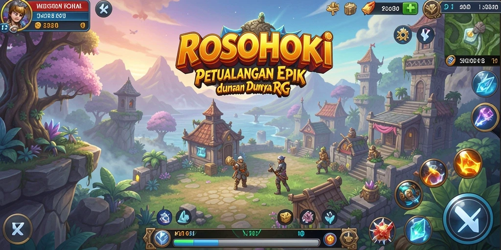 Gameplay seru dan grafis memukau dalam ROSOHOKI.