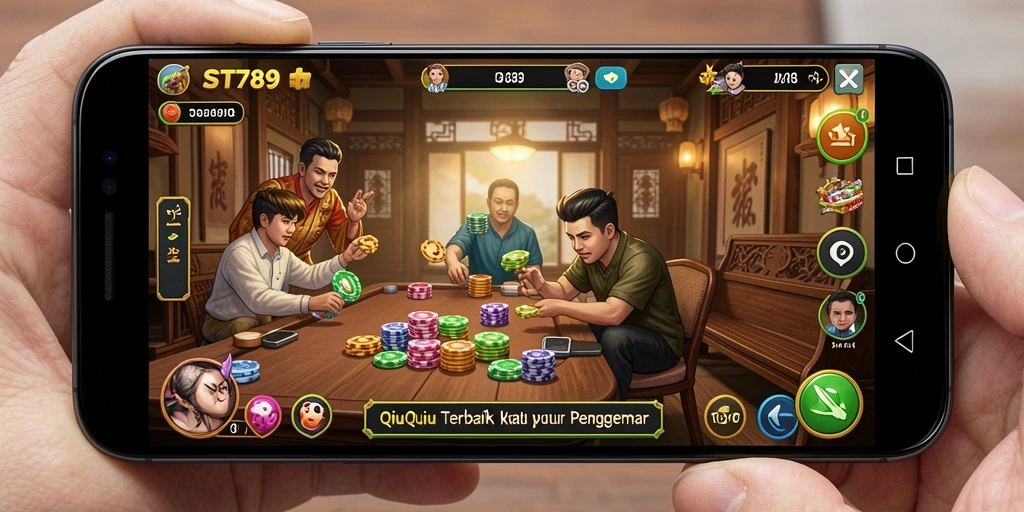 Tampilan gameplay ST789 yang seru dalam QiuQiu.
